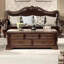 Table basse en bois massif de style américain-783940047