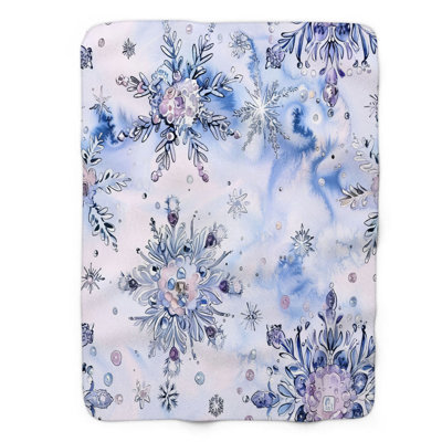 Frosty Patterns - 1 pièce Sherpa Premium