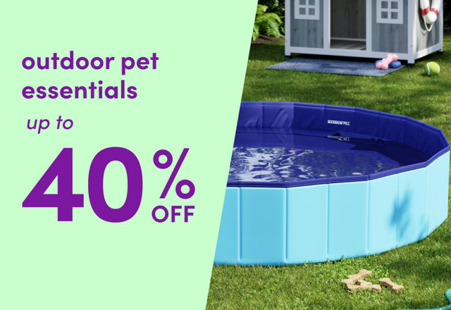 outdoor pet essentials sale