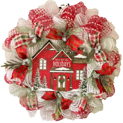 Couronne de Noël pour les fêtes