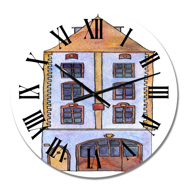 Horloge murale très grande, Moyen