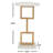 Tamara Marble Top End Table-1431971090