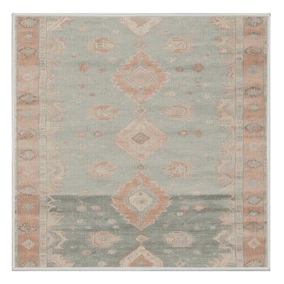 Machine Washable Afyon Beige Area Rug