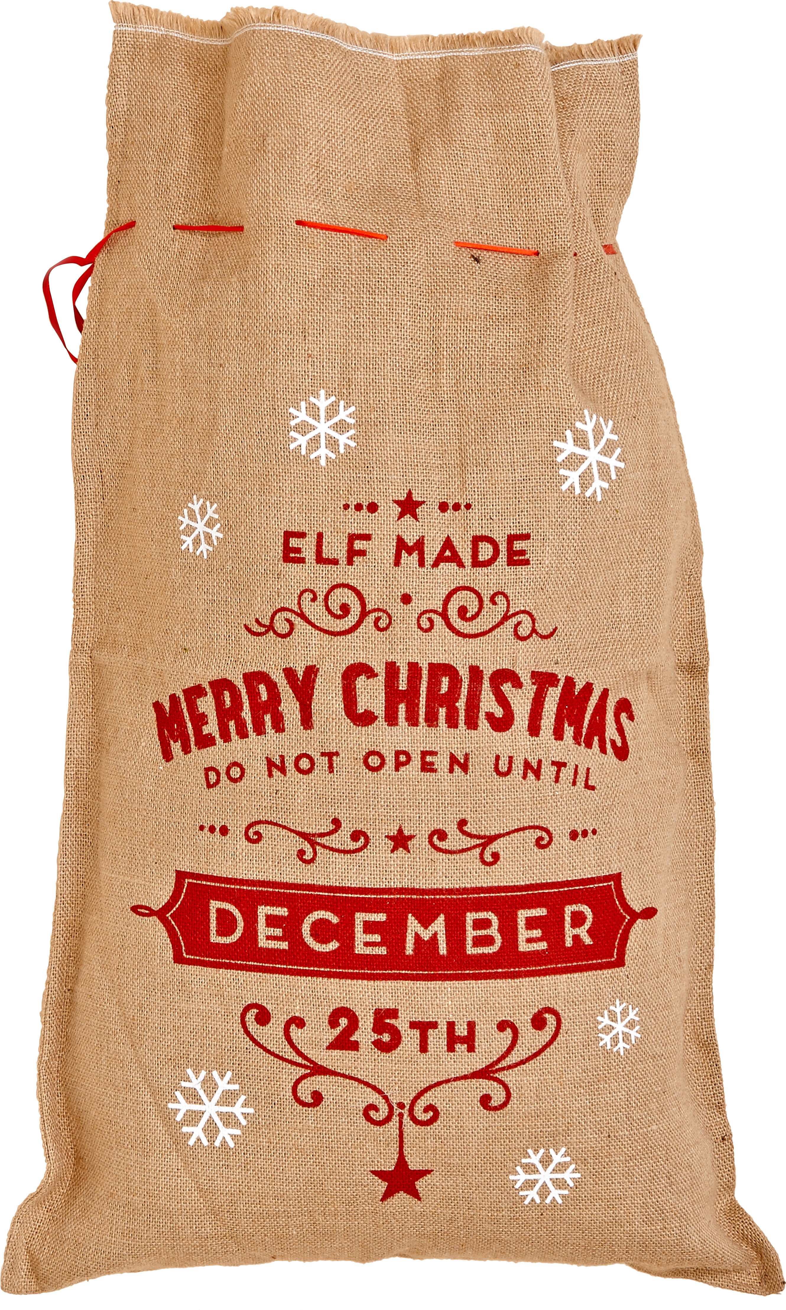 Burlap 2025 christmas sacks