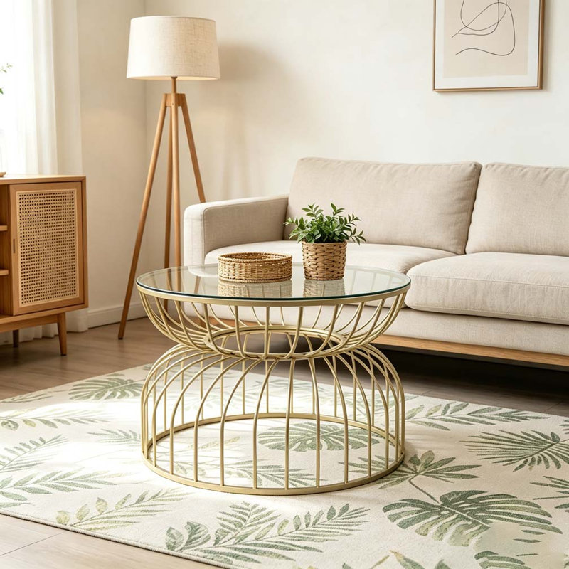 Golden Coffee Table