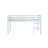 SanaLoft Solid Rubberwood Loft Bed with Ladder and Strengthened Slats