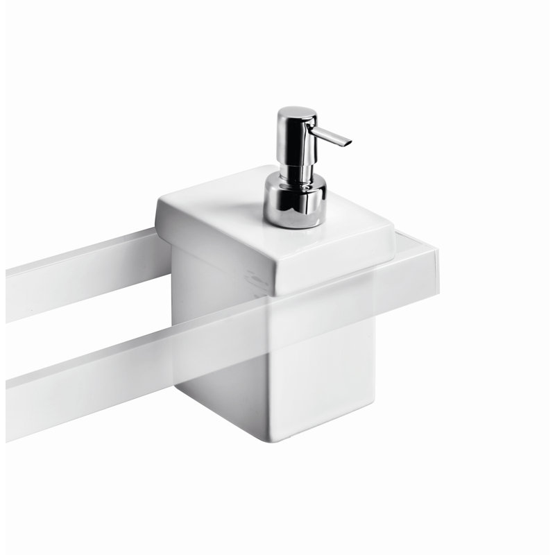 Skuara Soap Dispenser, White