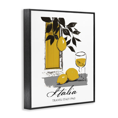 Giclée encadrée par Travel Italia, par Annabelle Hall