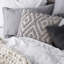 Housse et insert de coussin carré Lupe