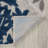 Floral Flatweave Water Resistant Indoor Outdoor Rugs for Patios, Deck, Porch or Entryway-61320200