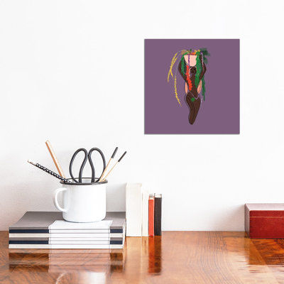 Plum by DeeLashee - Print on Canvas