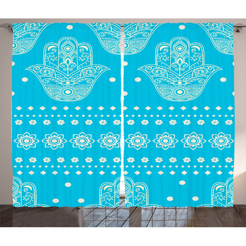 Semi Sheer Curtain Pair, 84" W x 108" L