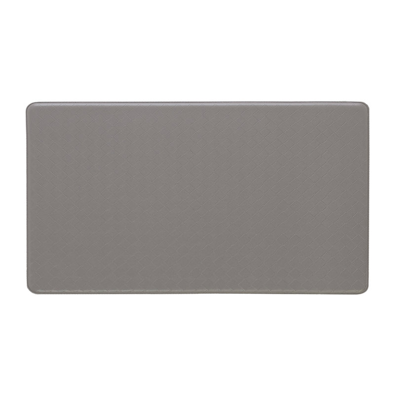Soothing Comfort Standing Anti-fatigue Mats, Light Gray, Rectangle 1' 6" x 4'