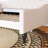 Wood Frame  Upholstered Tufted Daybed With Two Drawers