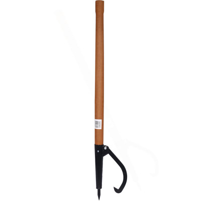 Log Peavy 49" Wood Loging Tool ,Log Roller Tool Loging Cant Hook Wooden Handle
