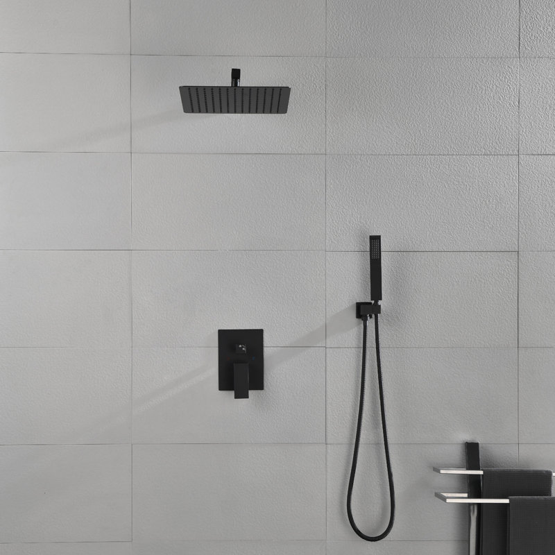 with Rough in-Valve, Brushed Nickel