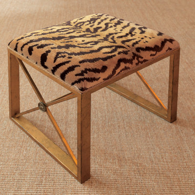 Scalamandre Maison Velvet Upholstered Bench