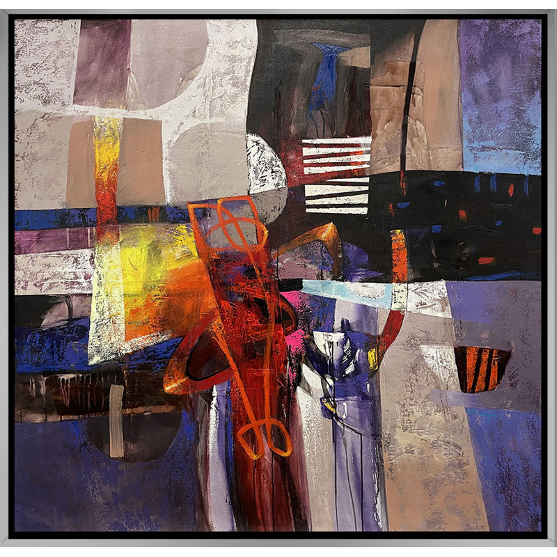 Hacia Lo Desconocido, estampe numérique limitée sur toile par Claudio Chunga, 48 x 48