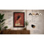Profile in Terracotta Modern - Framed Print-1733786397-1733786369