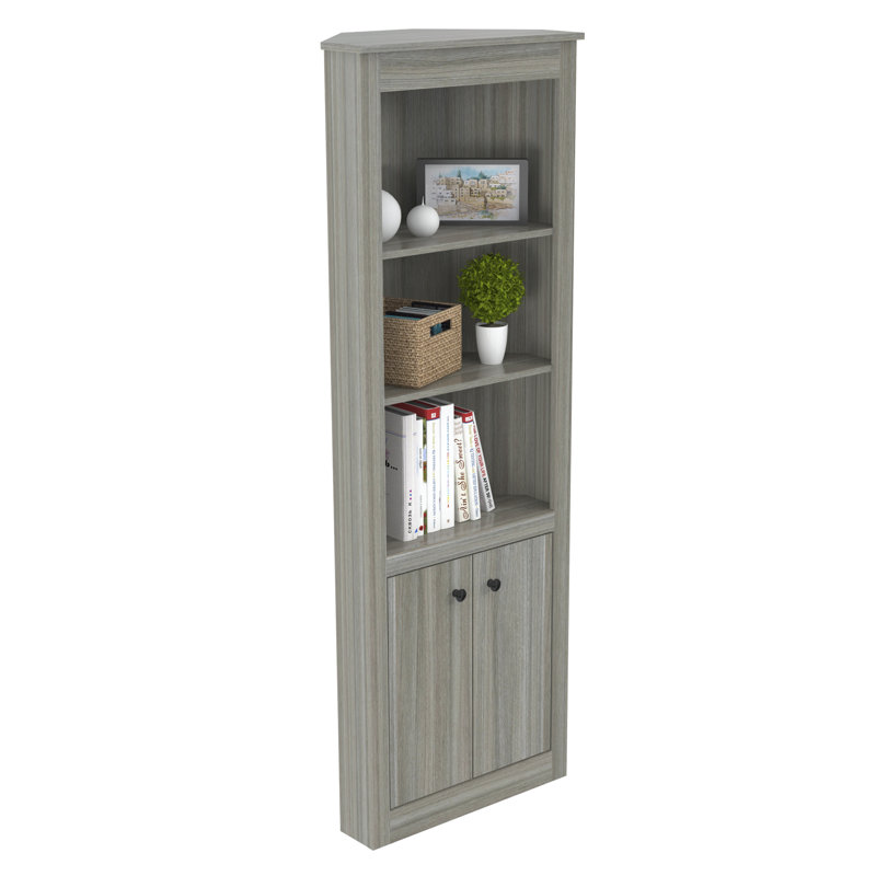 Bibliothèque de coin H 70,02 "x l 24,4" Kynlyn