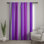 Purple Vertical Stripes Window Curtains, Stripes Sheer & Blockout Curtains - 1 Panel