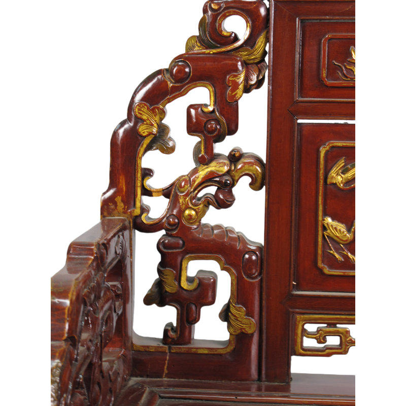 Asian Classic Solid Wood Arm Chair