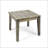 Hampton Outdoor Acacia Wood Side Table, Durable And Stylish For Compact Spaces, 20 W X 20 D X 15.75 H