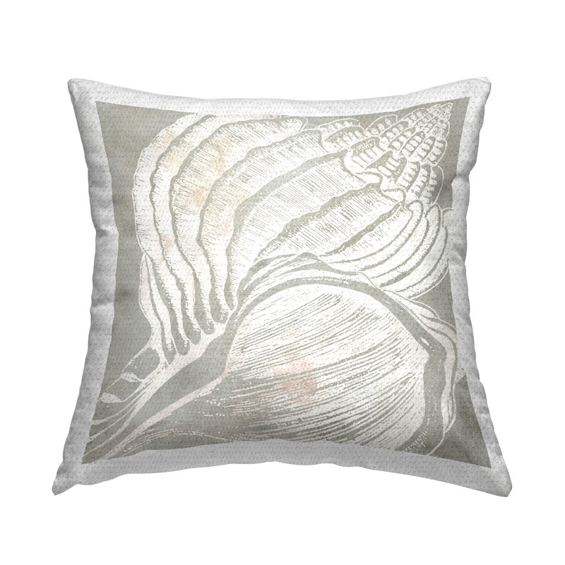 Coussin d'extérieur Seashell Duo