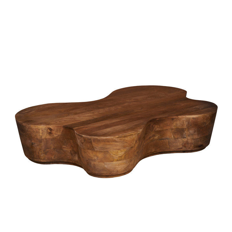 Free Form Solid Wood Premium Coffee Table