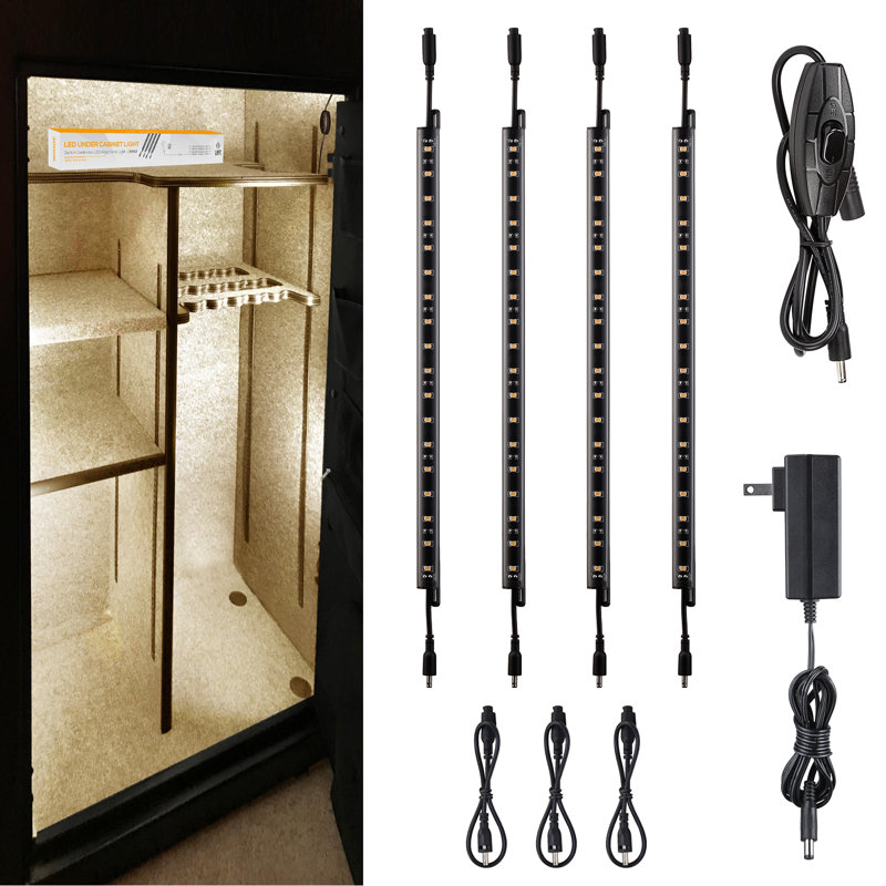 LED Under Cabinet Dimmable Linkable Light Bar, 3000K