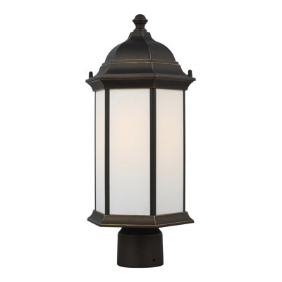Lampadaire d'extérieur à une lumière Sevier 