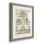 Vintage Architects Plan I - ensemble de 2 impressions encadrées-137311601-137311600