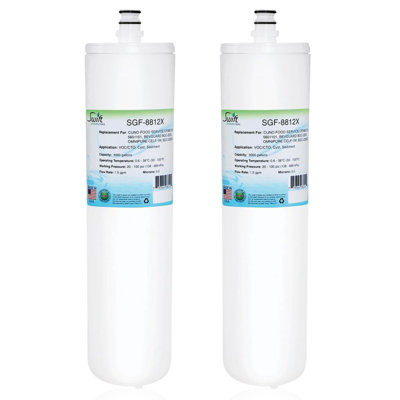 Swift Green Filters SGF-8812X Compatible Commercial Water Filter for CFS8812X, CFS8812X-S, 5601103, 5601101, BGC-2200, BGC-2200S, CELF-1M -2 pack.