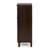 Jyaire 2-Door Dark Brown Shoe Cabinet With 1-Drawer & 3-Shelves, 35.1'' H X 23.4'' W X 12.87'' D 