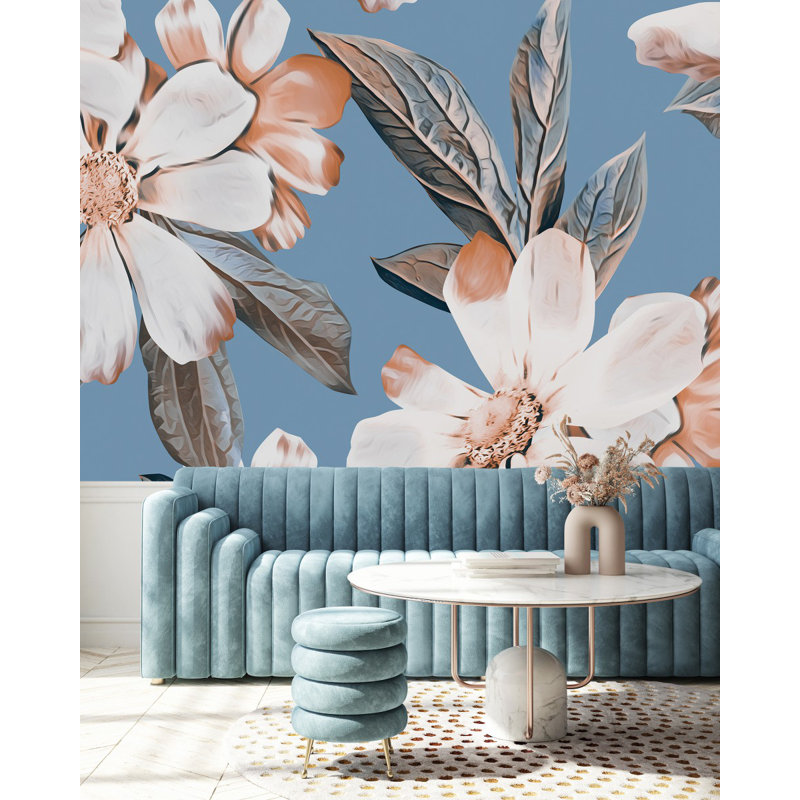 Peel & Stick Wall Mural, 10.42' W x 10.42' L