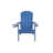 2-Piece Adirondack Chair, Outdoor Lounge Chair With Built-In Side Cup Holder-107174385