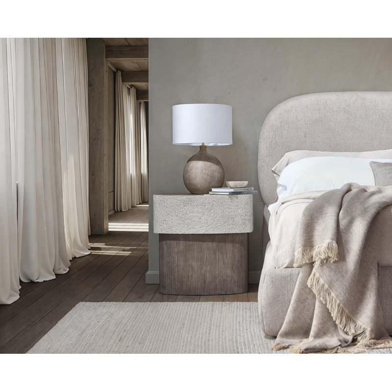 Monolith Upholstered Panel Bed, King