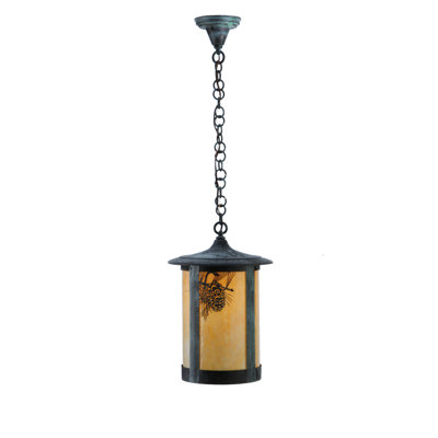 Luminaire suspendu cylindrique à 1 lumière Dragic