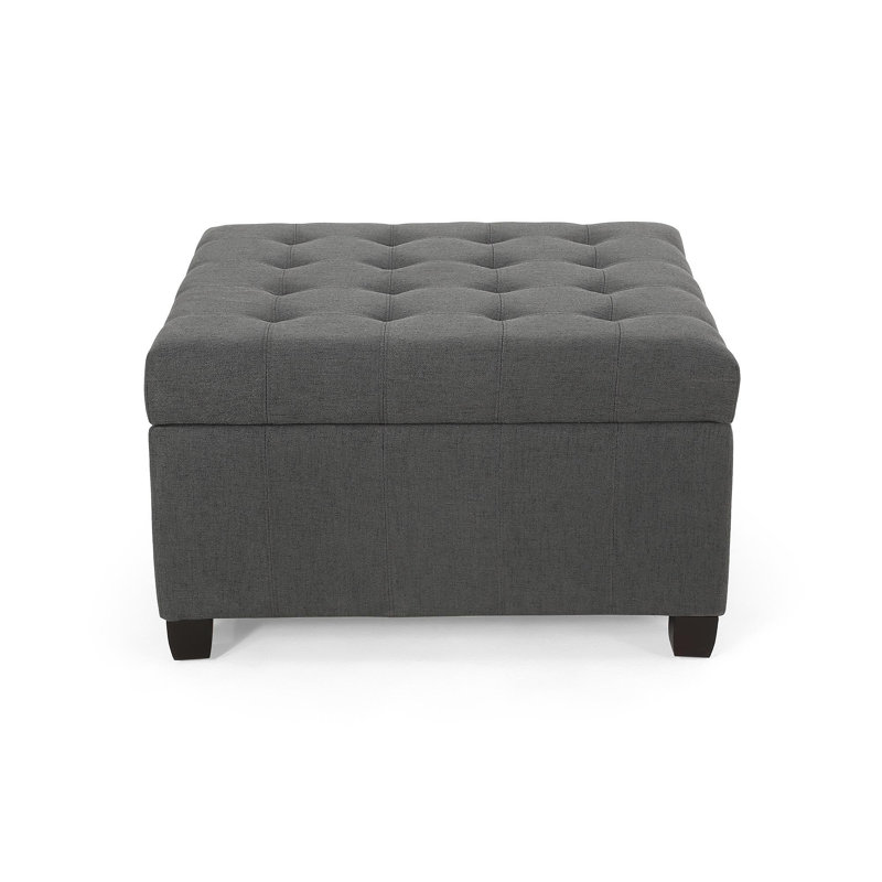 Repose-pieds Isabella, Gris foncé