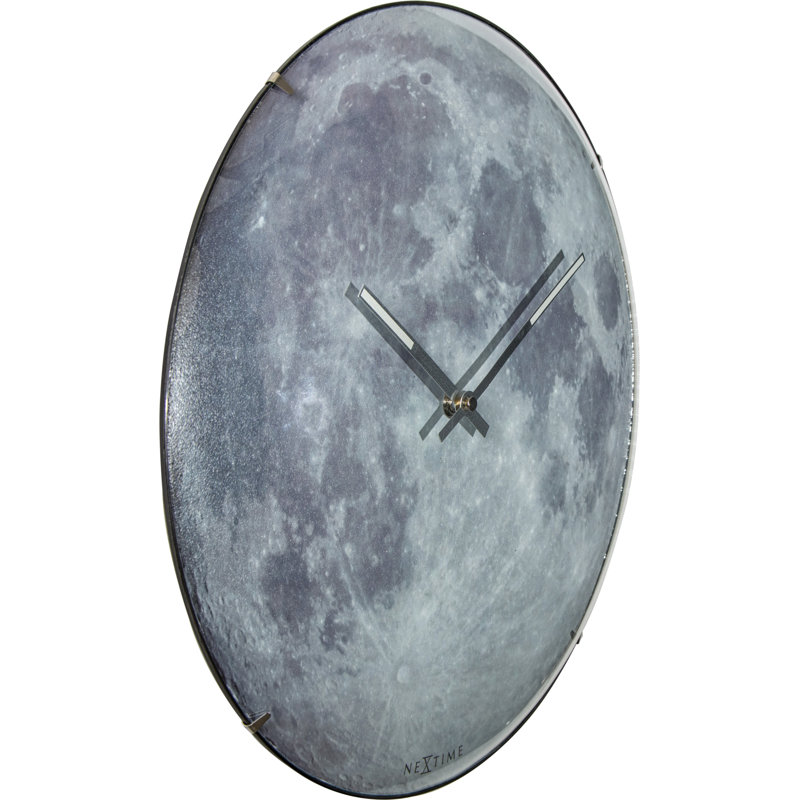 Horloge murale 13,8 po moon dome