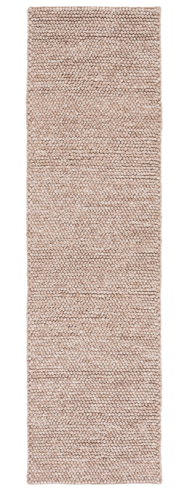 Elle Brown Hand-Woven Rug, Runner 2'3" x 8'