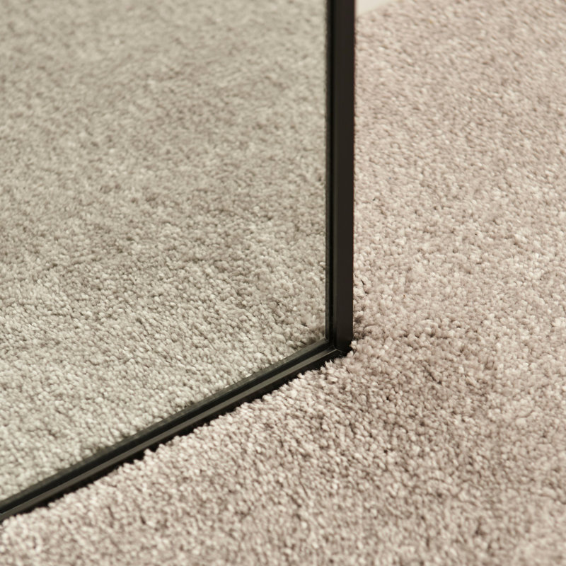 Symari Flat Floor Mirror, Black