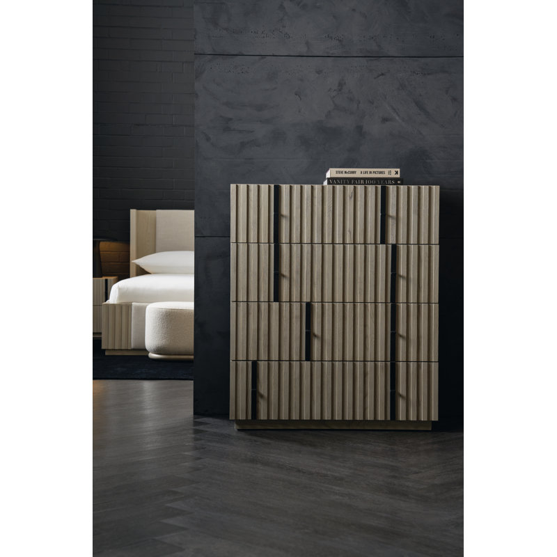 Clancy 4 - Drawer Solid Wood Dresser