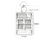 Nouveau cabinet d'appoint multifonctionnel de style chinois