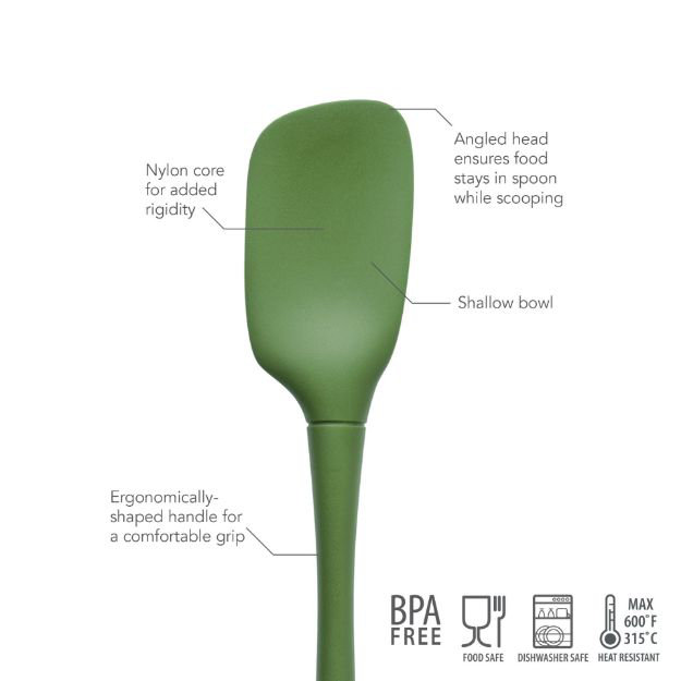 Flex-Core Spoonula All Silicone Pesto