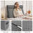Sit-up Back Comfort Wedge Headboard Pillow, Triangular Reading Backrest With Side Pocket (Twin)-1869227410