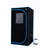 Portable Black Steam Tent - Full Size Personal Home Spa Luxury. Includes Generator, Remote, Foldable Chair. Simple Install, Quick Heating. & Ul Verified. High Thermal Insulator, Waterproof Material.