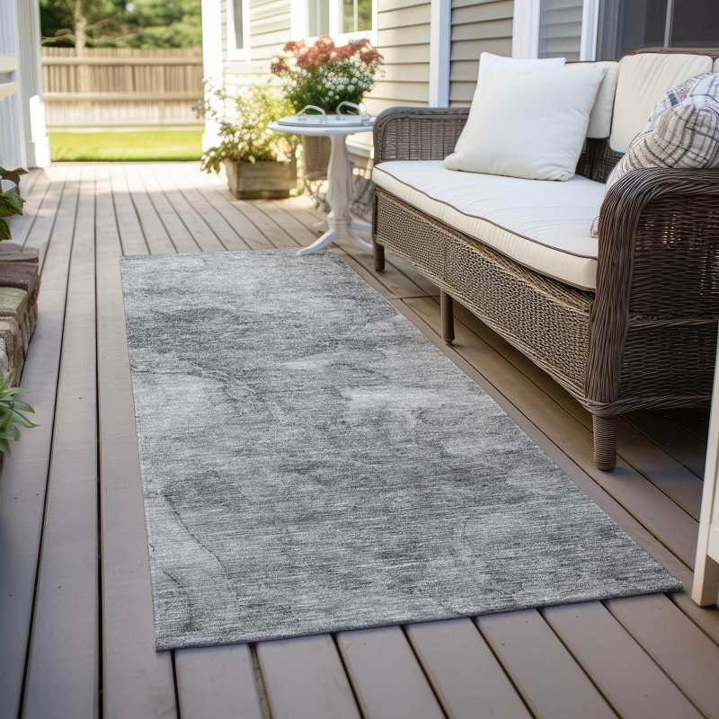 Tapis intérieur / extérieur Neculae, Tapis de couloir 2 pi 3 po x 7 pi 6 po