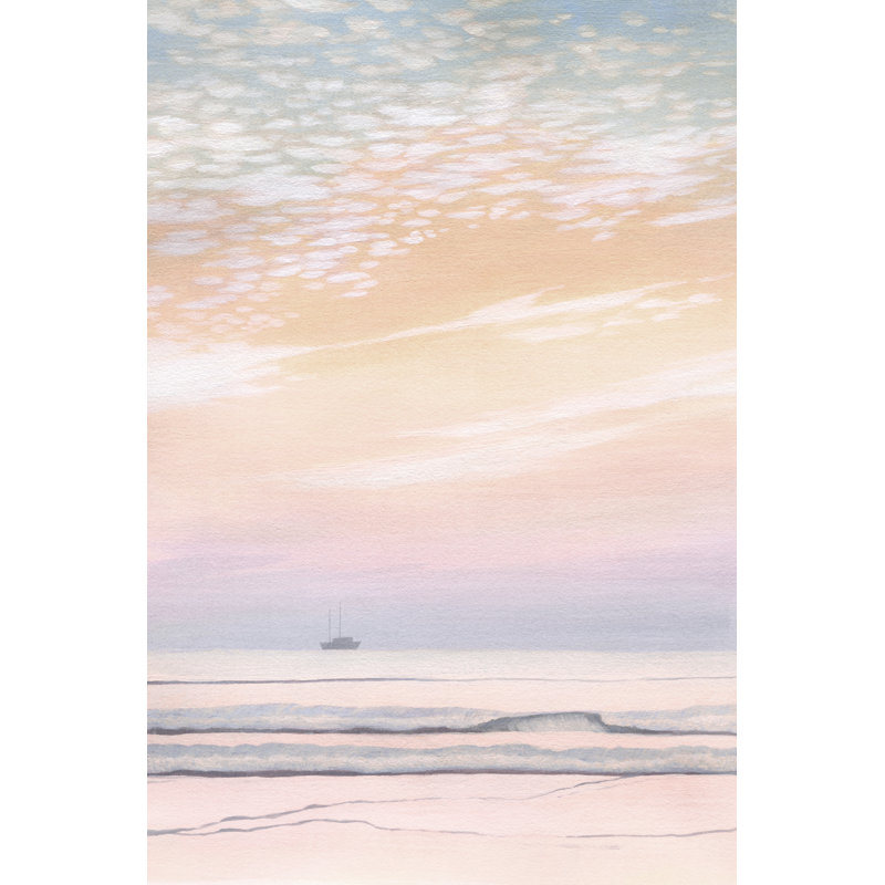 Crystal Shores I by Grace Popp - Wrapped Canvas Print, 46 cm H x 30 cm W