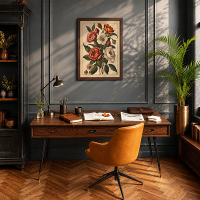 Classical Study Botanical - Framed Print